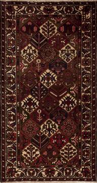 Persian Hamedan Multicolor Runner 10 to 12 ft Wool Carpet 12815