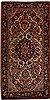 Mussel Multicolor Runner Hand Knotted 411 X 99  Area Rug 251-12820 Thumb 0