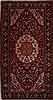 Mussel Red Runner Hand Knotted 55 X 102  Area Rug 251-12822 Thumb 0