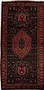 Qashqai Grey Runner Hand Knotted 55 X 103  Area Rug 251-12824 Thumb 0