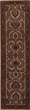 Persian sarouk Multicolor Runner 6 to 9 ft Wool Carpet 12851