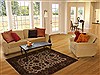 Agra Beige Hand Knotted 42 X 60 Area Rug 251-12875 Thumb 5