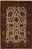 Agra Beige Hand Knotted 42 X 60  Area Rug 251-12875 Thumb 0