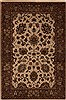 Agra Beige Hand Knotted 42 X 60 Area Rug 251-12875 Thumb 0