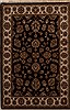 Agra Black Hand Knotted 40 X 61  Area Rug 251-12880 Thumb 0