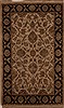 Agra Beige Hand Knotted 42 X 63  Area Rug 251-12881 Thumb 0