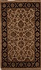 Agra Beige Hand Knotted 42 X 63 Area Rug 251-12881 Thumb 0
