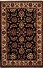 Agra Black Hand Knotted 311 X 62  Area Rug 251-12890 Thumb 0