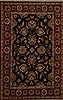 Agra Black Hand Knotted 311 X 62  Area Rug 251-12891 Thumb 0
