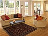 Agra Red Hand Knotted 40 X 61 Area Rug 251-12894 Thumb 5