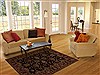 Agra Black Hand Knotted 41 X 60 Area Rug 251-12895 Thumb 5
