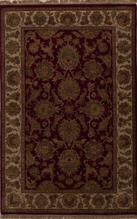 Agra Red Hand Knotted 310 X 60 Area Rug 251-12900 Image 0