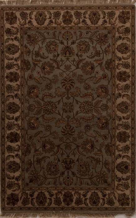 Agra Blue Hand Knotted 41 X 63 Area Rug 251-12901 Image 0