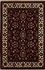 Agra Red Hand Knotted 40 X 60  Area Rug 251-12906 Thumb 0