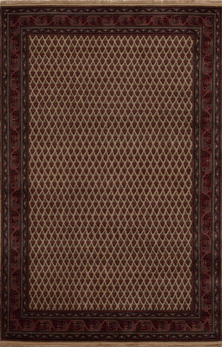 Agra Red Hand Knotted 311 X 511 Area Rug 251-12913 Image 0