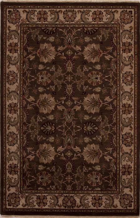 Agra Brown Hand Knotted 311 X 60 Area Rug 251-12916 Image 0