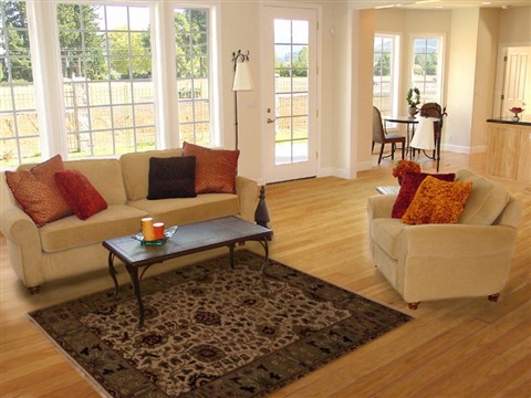 Agra Beige Hand Knotted 42 X 511 Area Rug 251-12926 Image 5