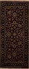 Agra Red Runner Hand Knotted 27 X 59  Area Rug 251-12952 Thumb 0