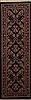 Sarouk Black Runner Hand Knotted 27 X 710  Area Rug 251-12953 Thumb 0