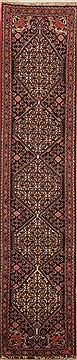 Sanandaj Multicolor Runner Hand Knotted 1'8" X 7'7"  Area Rug 251-12965