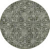 Dynamic ANCIENT GARDEN Blue Round 53 X 53 Area Rug ANR5571623696 801-120011 Thumb 0