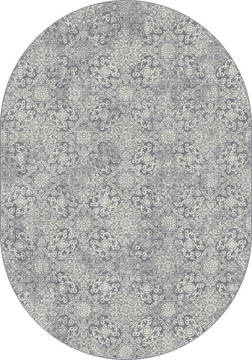 Dynamic ANCIENT GARDEN Blue Oval 3x5 ft  Carpet 120021