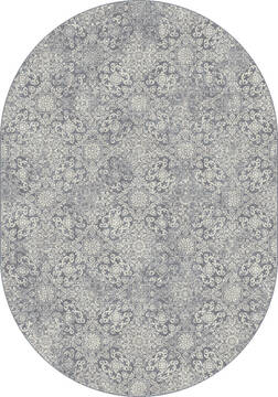 Dynamic ANCIENT GARDEN Blue Oval 7x9 ft  Carpet 120028