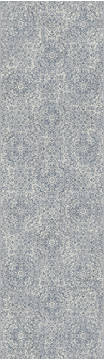 Dynamic ANCIENT GARDEN Grey Runner 2'2" X 11'0" Area Rug AN212571629646 801-120032