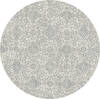 Dynamic ANCIENT GARDEN Grey Round 710 X 710 Area Rug ANR8571629646 801-120042 Thumb 0