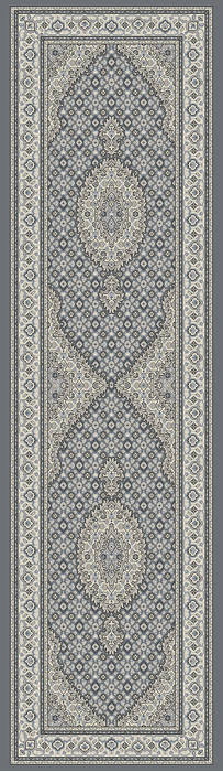 Dynamic ANCIENT GARDEN Grey Runner 22 X 77 Area Rug AN28572045666 801-120046 Image 0