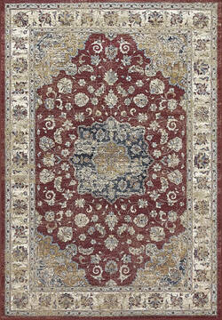 Dynamic ANCIENT GARDEN Red 3'11" X 5'7" Area Rug AN46575591464 801-120072
