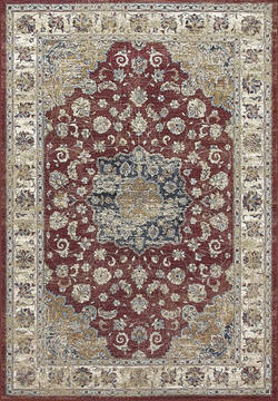 Dynamic ANCIENT GARDEN Red 5'3" X 7'7" Area Rug AN69575591464 801-120074