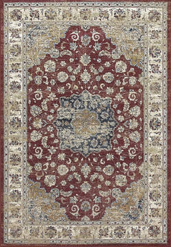 Dynamic ANCIENT GARDEN Red 6'7" X 9'6" Area Rug AN710575591464 801-120076