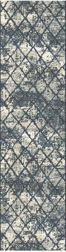 Dynamic ASTORIA Grey Runner 6 to 9 ft Polypropylene and Polyester Carpet 120123