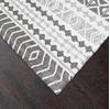 Dynamic AZTEC Grey Runner 22 X 77 Area Rug AZ287871900 801-120209 Thumb 1