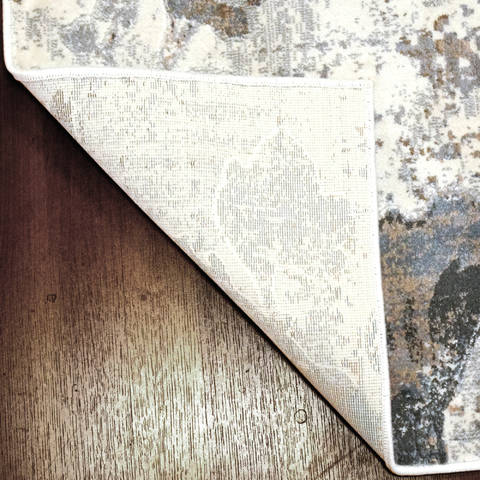 Dynamic BLOSSOM Beige 92 X 1210 Area Rug BS10146525900 801-120331 Image 1