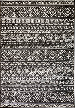 Dynamic BRIGHTON Grey Rectangle 4x6 ft  Carpet 120345