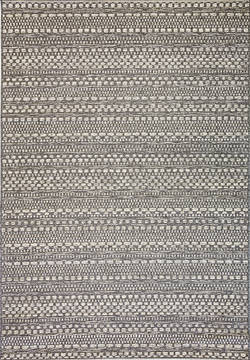 Dynamic BRIGHTON Grey Rectangle 4x6 ft  Carpet 120350
