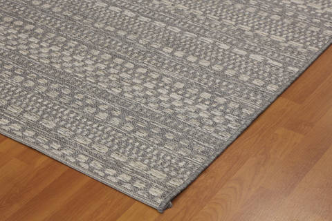 Dynamic BRIGHTON Grey 710 X 1010 Area Rug BI91285703036 801-120353 Image 1