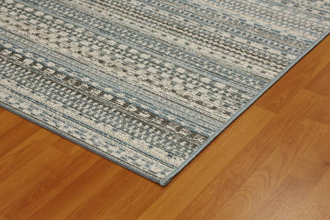 Dynamic BRIGHTON Blue 67 X 96 Area Rug BI71085705032 801-120357 Image 1
