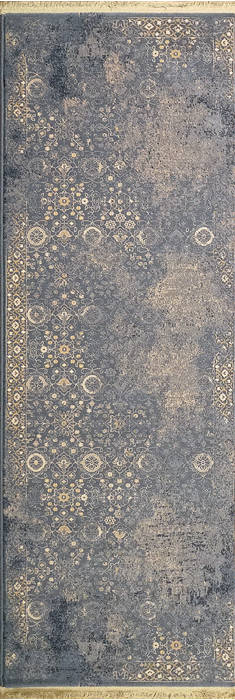 Dynamic BRILLIANT Blue Runner 29 X 82 Area Rug BR2872403900 801-120361 Image 0