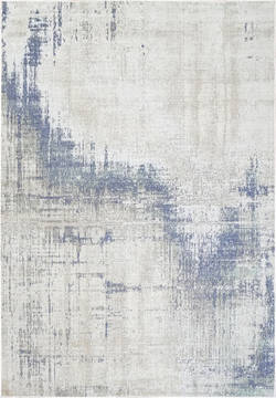 Dynamic BRISTOL Blue Rectangle 5x8 ft  Carpet 120387