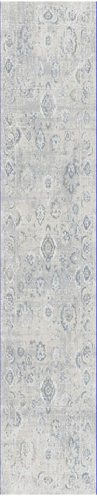 Dynamic CASTILLA White Runner 22 X 77 Area Rug CC283530190 801-120436 Image 0