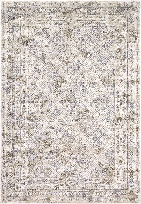 Dynamic CHATEAU Blue Runner 22 X 77 Area Rug CU28982066242 801-120571 Image 0