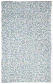 Dynamic GALLERIA Blue Rectangle 3x5 ft  Carpet 121033