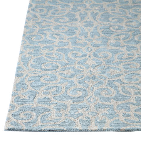 Dynamic GALLERIA Blue 92 X 126 Area Rug GL10147861590 801-121036 Image 1