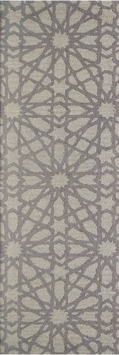 Dynamic GALLERIA Grey Runner 22 X 77 Area Rug GL287862900 801-121037 Image 0