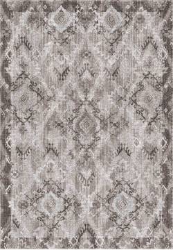 Dynamic ILLUSION Grey Rectangle 2x4 ft polyester Carpet 121270