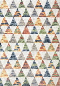Dynamic INFINITY Multicolor Rectangle 4x6 ft Polypropylene Carpet 121371