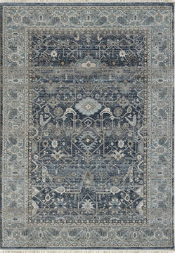 Dynamic JUNO Blue Rectangle 2x4 ft  Carpet 121444